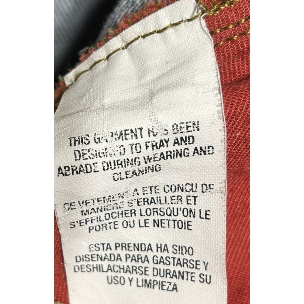 Hilfiger Denim Red Label Freedom Fit Jeans Mens 36x32 Straight Vintage Y2K - Picture 14 of 16